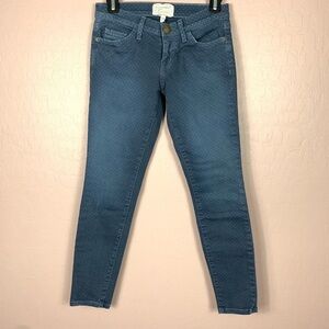 Current Elliott Stiletto Lake Skinny Jeans Blue 24